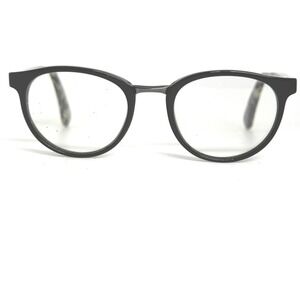 Calvin Klein Collection CK8567 001 Black Round Eyeglasses Frames 50 20 140 21076